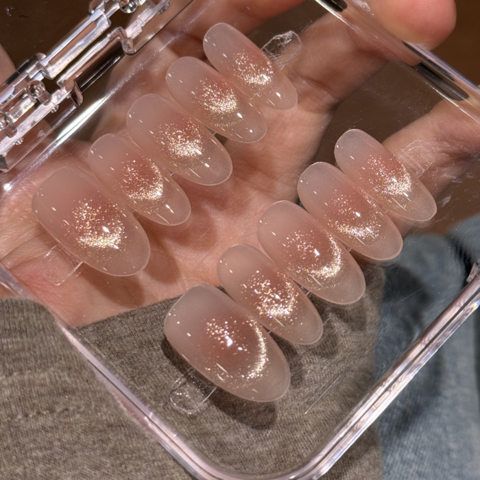 Champagne Velvet Cat Eye